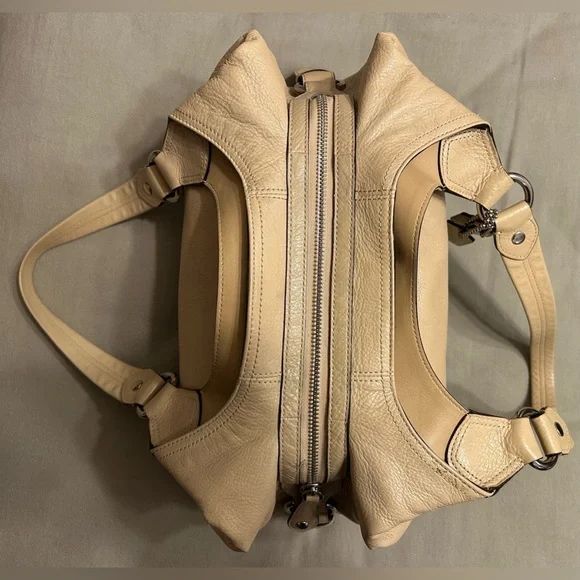 Coach Tan Leather Shoulder Bag - Picture 9 of 14